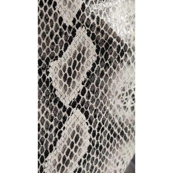 Cape Robbin Snake Reptile Print High Round Heel Shoes Booties Boots Women's 9M - Picture 10 of 13